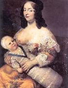 Charles Beaubrun, Louis XIV et la Dame Longuet de La Giraudiere
